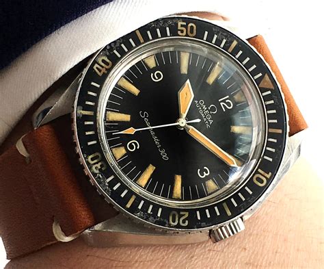 omega slimline|omega seamaster 300 vintage 1960.